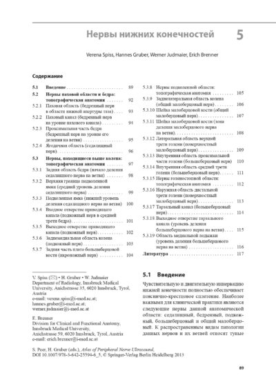 Ультразвуковой атлас периферической нервной системы. Анатомические и МРТ-корреляции — изображение 6