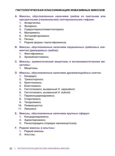 Гистологическая диагностика инвазивных микозов — изображение 2